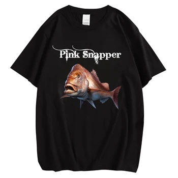 CLOOCL Розовая хлопковая футболка Snapper 3D-печатная Harajuku TShirt Унисекс Крутая уличная футболка Повседневная рубашка с коротким рукавом Прямая поставка