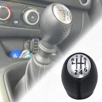 6 Speed Автомобильная ручка переключения передач Кожаный руль для Renault Megane MK3 Clio Laguna для Nissan Для Vauxhall Аксессуары для интерьера