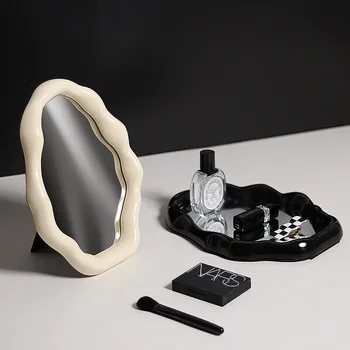 Nordic INS в форме облака макияж зеркало спальня настольный туалетный столик зеркало светлый роскошный стиль современный простой домашний интерьер мир
